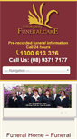 Mobile Screenshot of funeralcare.com.au